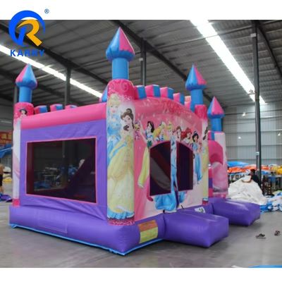 Kids' Inflatable Bounce House with Blower and Customized Size PVC Tarpaulin Included