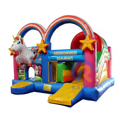 KARRY Custom Inflatable Bounce House with Slide Commercial Grade and Budget-Friendly