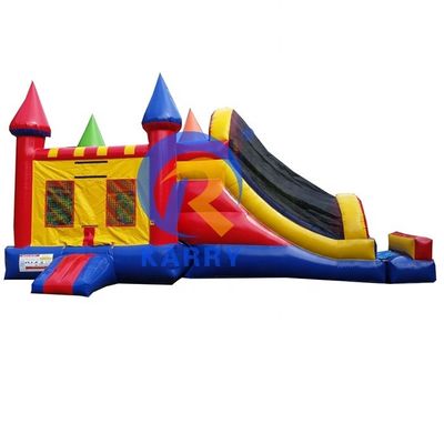 Jumping Commercial Bounce House Inflatable Combo Castle Slide for Unisex Backyard Fun