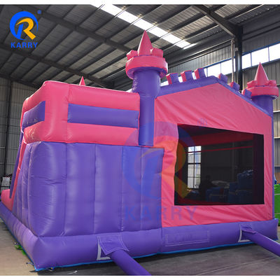 Jumping Commercial Bounce House Inflatable Combo Castle Slide for Unisex Backyard Fun