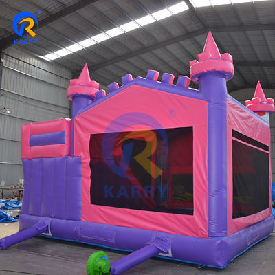 Jumping Commercial Bounce House Inflatable Combo Castle Slide for Unisex Backyard Fun