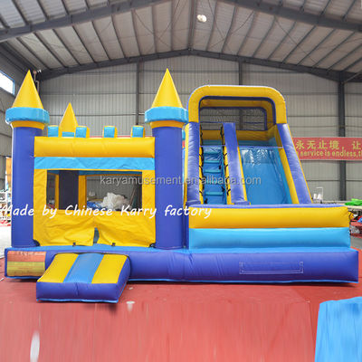 Jumping Commercial Bounce House Inflatable Combo Castle Slide for Unisex Backyard Fun