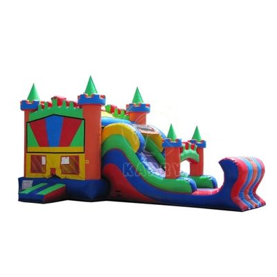 Inflatable Castle Jumping Commercial Combo Bounce House for Family Entertainment
