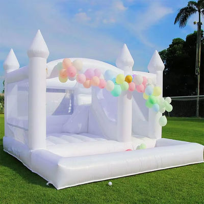 Customized Size Commercial PVC Inflatable Bounce House with Slide and Pool Accepted by OEM