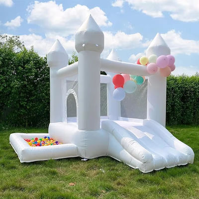 Customized Size Commercial PVC Inflatable Bounce House with Slide and Pool Accepted by OEM