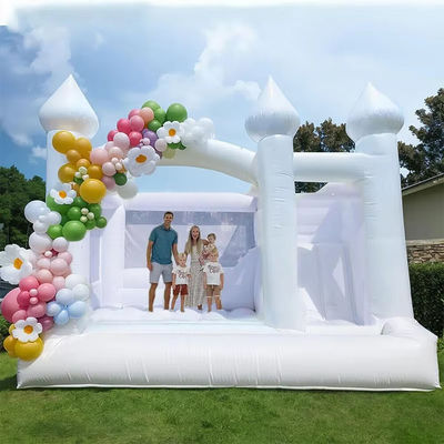 Customized Size Commercial PVC Inflatable Bounce House with Slide and Pool Accepted by OEM
