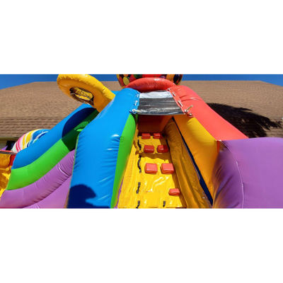 Kidzone Commercial Inflatable Candy House Theme Castle Moonwalk Bouncer for Home