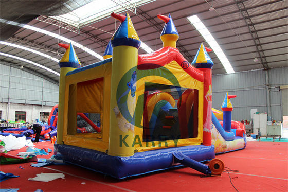 Age Range 14 Years up 13X13FT Inflatable Bounce House with Slide and Jumping Castle