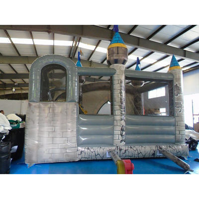 Inflatable Majestic Bouncing House Castle Combo Slide Optional Sizes for 5-10 Passengers