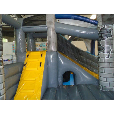 Inflatable Majestic Bouncing House Castle Combo Slide Optional Sizes for 5-10 Passengers