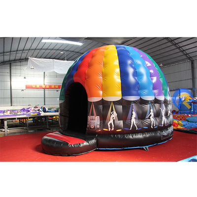 EN71/CE Certified Commercial PVC Inflatable Disco Demo Bounce House for Outdoor Fun
