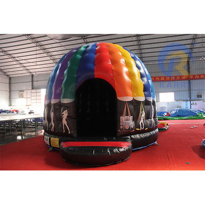 EN71/CE Certified Commercial PVC Inflatable Disco Demo Bounce House for Outdoor Fun