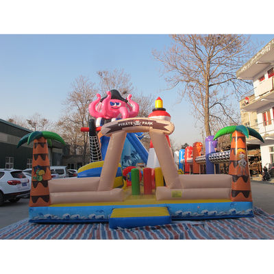 Commercial Party Rental Inflatable Octopus Bouncy Castle with Max Capacity of 100-500kg