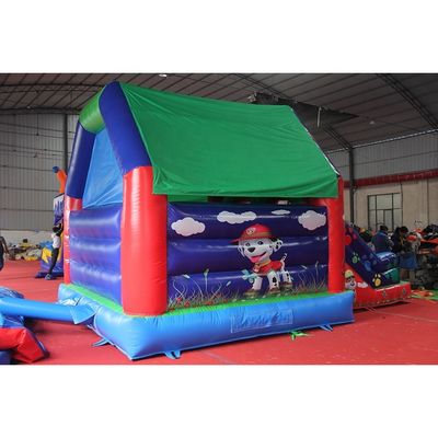 Amusement Bouncy Castle Slide Combo Made of 0.55mm PVC Tarpaulin and Commercial Grade