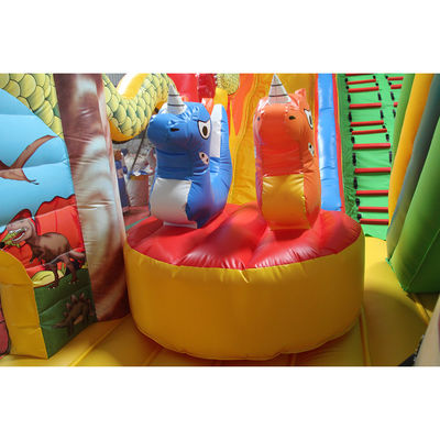 Inflatable Fun City Kids Activity Center Dragon Inflatable Bouncing Castle Air Jumping