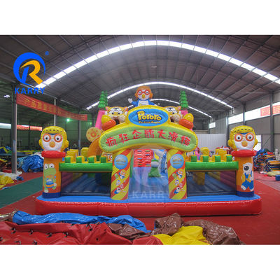 Inflatable Fun City Outdoor Amusement Park Bouncer Slide for Commercial Party Rentals