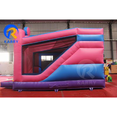 Inflatable Castle Water Slide Combo Bouncy Jump Castle Waterslide Pool Commercial