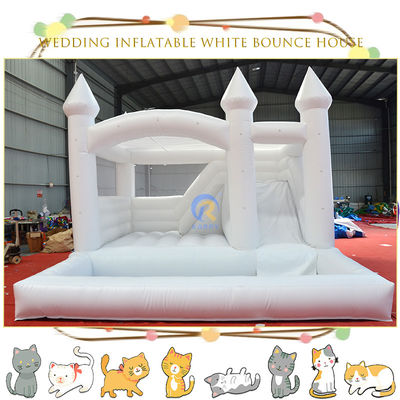 Features PORTABLE Inflatable Combo Castle Slide for Wedding Party and Toddler Bouncer