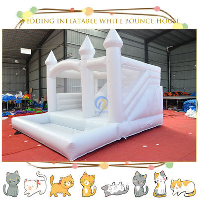 Features PORTABLE Inflatable Combo Castle Slide for Wedding Party and Toddler Bouncer