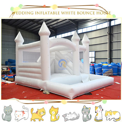 Features PORTABLE Inflatable Combo Castle Slide for Wedding Party and Toddler Bouncer