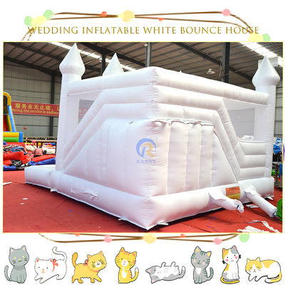 Features PORTABLE Inflatable Combo Castle Slide for Wedding Party and Toddler Bouncer