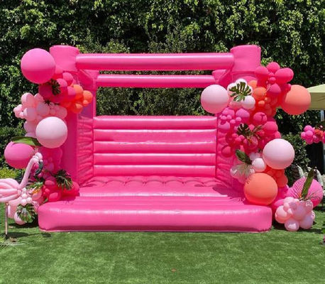 Hand Drawn White Jumping and Sliding Inflatable Bouncer Ideal for Commercial Parties