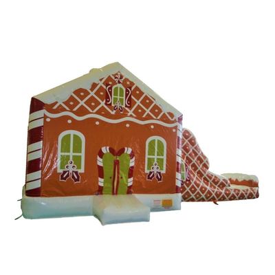 CE Certified and Portable Christmas Inflatable Bouncer Jumping House Combo Slide