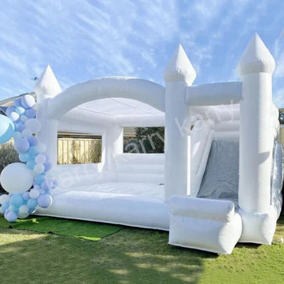 Digital Printing Wedding Event Bouncy Castle Bounce House with Slide and PVC Tarpaulin