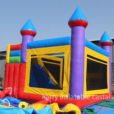 EN14960 Certified Inflatable Castle Slide Combo 5 in 1 with Customized Design