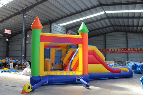 Customized Moonwalk Color Inflatable Bouncer Slide Jumping Castle for Party Rentals