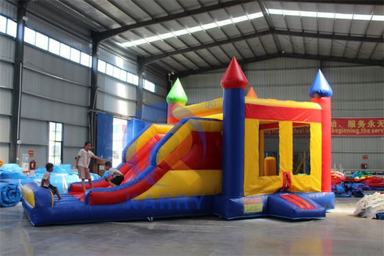 Customized Moonwalk Color Inflatable Bouncer Slide Jumping Castle for Party Rentals
