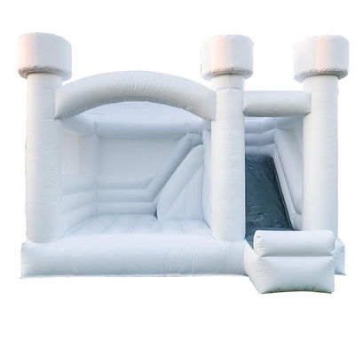 Wedding Party Inflatable Jumping Castle Combo with Slide Rental Equipment Made of PVC