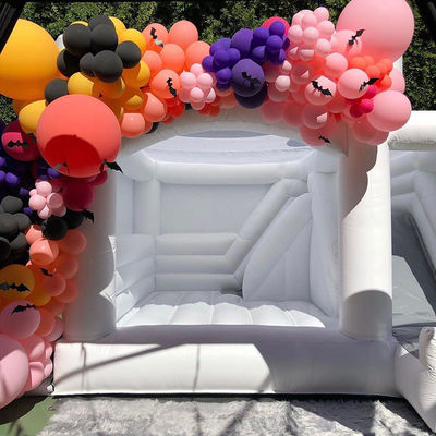 Wedding Party Inflatable Jumping Castle Combo with Slide Rental Equipment Made of PVC
