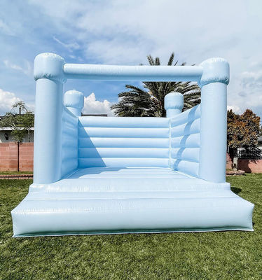 Blower Included Commercial Inflatable Wedding White Bounce House for Kids