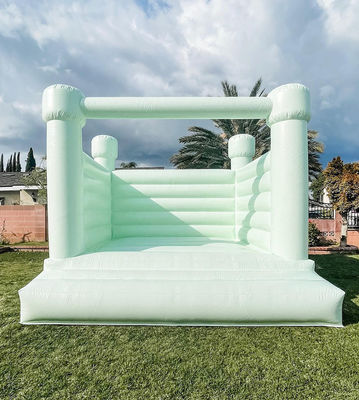 Blower Included Commercial Inflatable Wedding White Bounce House for Kids