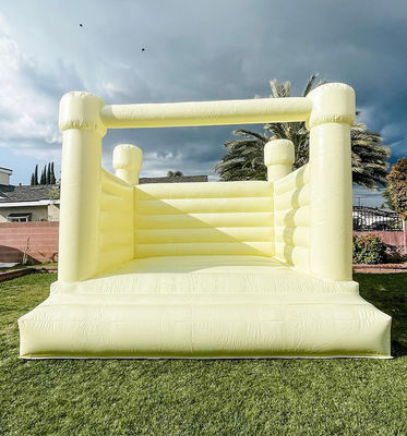 Blower Included Commercial Inflatable Wedding White Bounce House for Kids