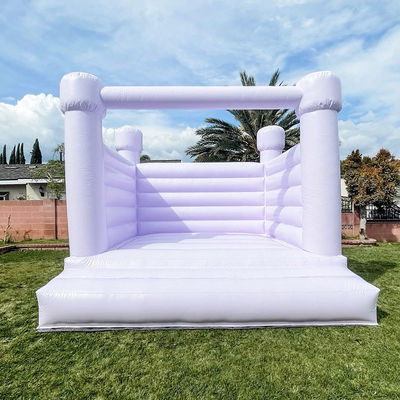 Blower Included Commercial Inflatable Wedding White Bounce House for Kids