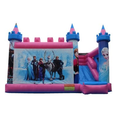 Age Range 14 Years up Castle Bounce Pink House Jumping Bouncy Castle for Party Rental