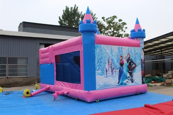 Age Range 14 Years up Castle Bounce Pink House Jumping Bouncy Castle for Party Rental