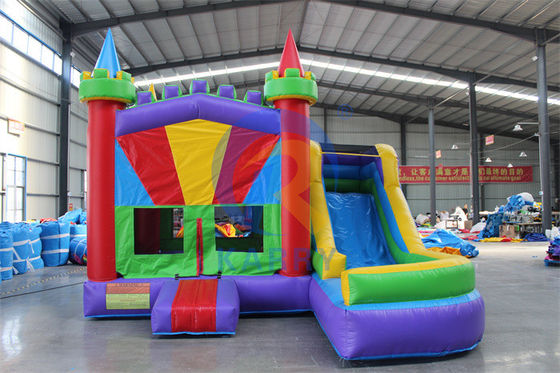 Amusement Bouncer Jumper Combo Moonwalk PVC Inflatable Bouncer with Water Slide