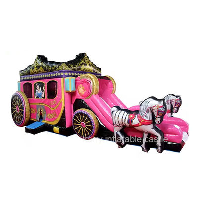 Unisex Supply Portable Fairytale World Snow White Bouncy Castle Slide Combination