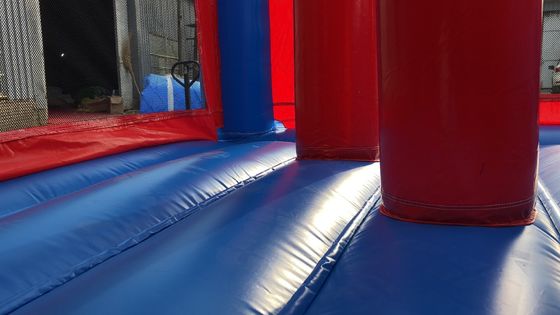 14 Years Up Superhero Spiderman Inflatable Bounce House Water Slide Pool with Pool Design