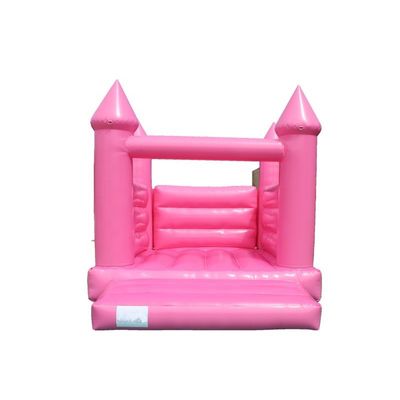 Jump and Bounce at the Wedding Party 13*13ft Pink Inflatable Castle for Amusement Park