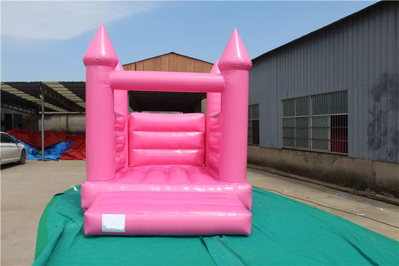 Jump and Bounce at the Wedding Party 13*13ft Pink Inflatable Castle for Amusement Park