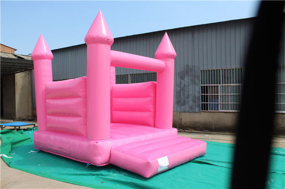 Jump and Bounce at the Wedding Party 13*13ft Pink Inflatable Castle for Amusement Park