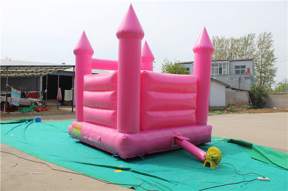 Jump and Bounce at the Wedding Party 13*13ft Pink Inflatable Castle for Amusement Park