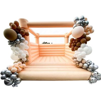 Wedding Party White Bouncy Castle Inflatable Jumping Castle By Sea Repair Kits Adults