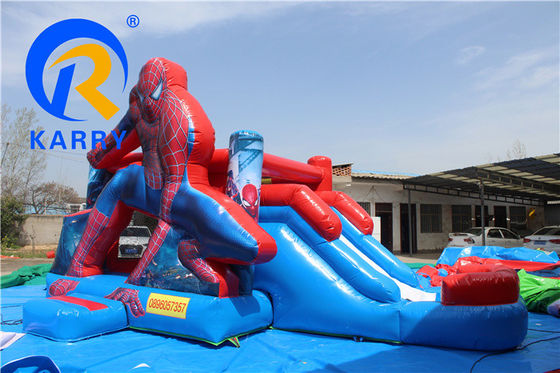 Adults Inflatable Wet/Dry Combo Bounce House Slide with Digital Printing and Blower