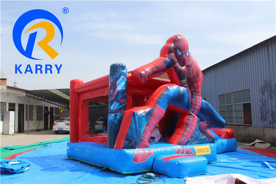 Adults Inflatable Wet/Dry Combo Bounce House Slide with Digital Printing and Blower
