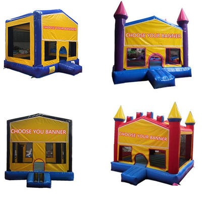 14 Years up Customized Inflatable Bouncy House Castle for Kids and Adults Cartoon Theme